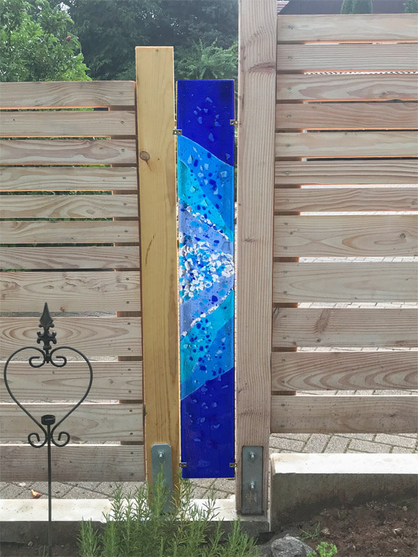 Garten Abtrennung Glas