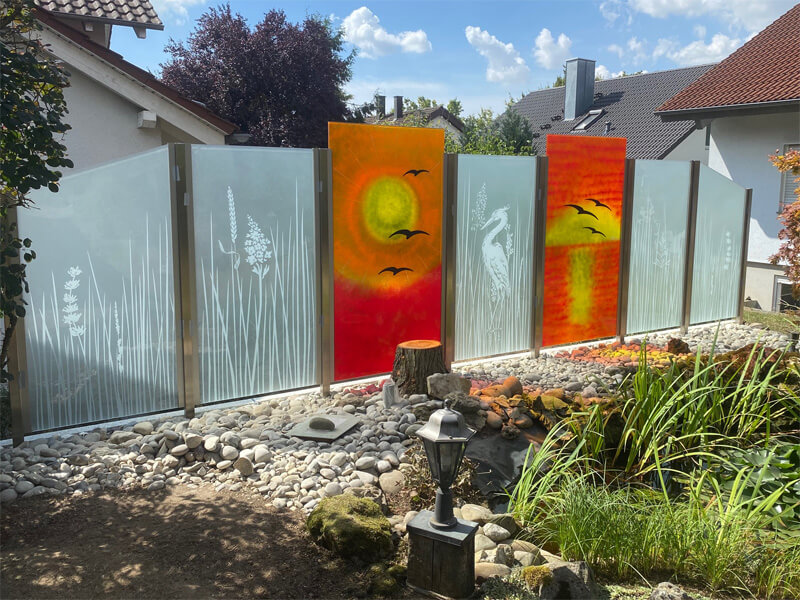 Sichtschutz Garten modern