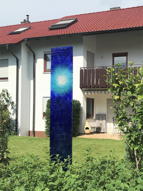 Garten Stele