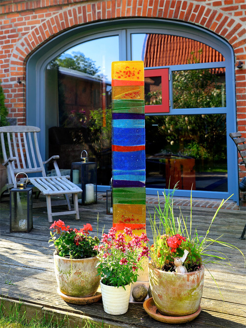 Gartendesign Glas