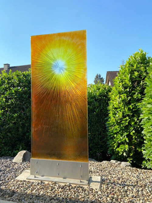 Glasstelen