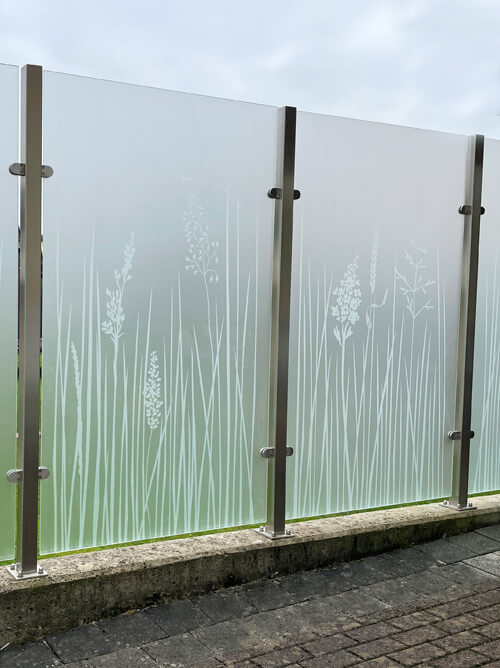 Sichtschutz Glas