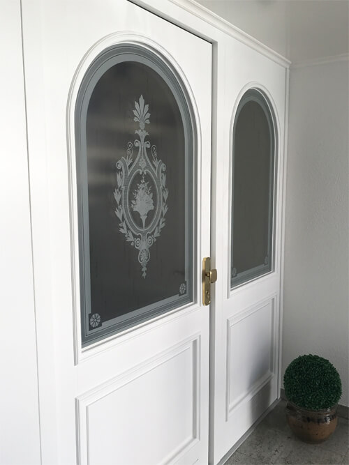 Haustüren Glas