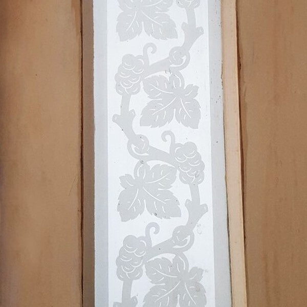 Weinranke Glas