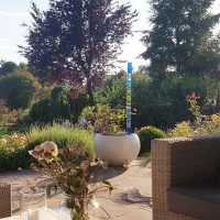 Glasdesign im Garten