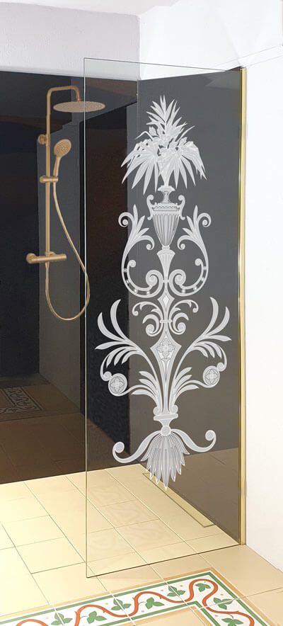 Design-Glasduschen — Beispiel 7