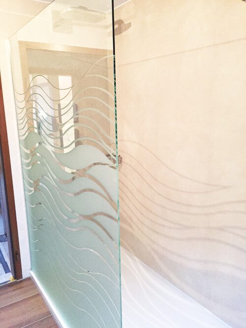 Design-Glasduschen — Beispiel 3
