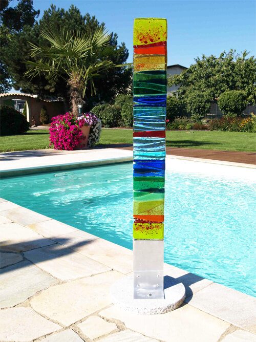 Glasstelen — Beispiel 55
