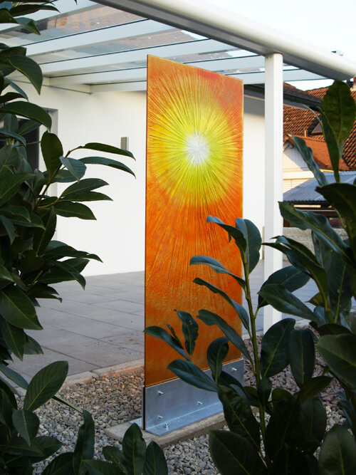 Glasstelen — Beispiel 20