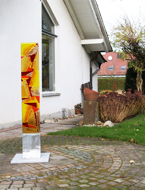Glasstelen — Beispiel 35