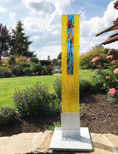 Glasstelen — Beispiel 25