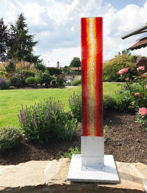 Glasstelen — Beispiel 28