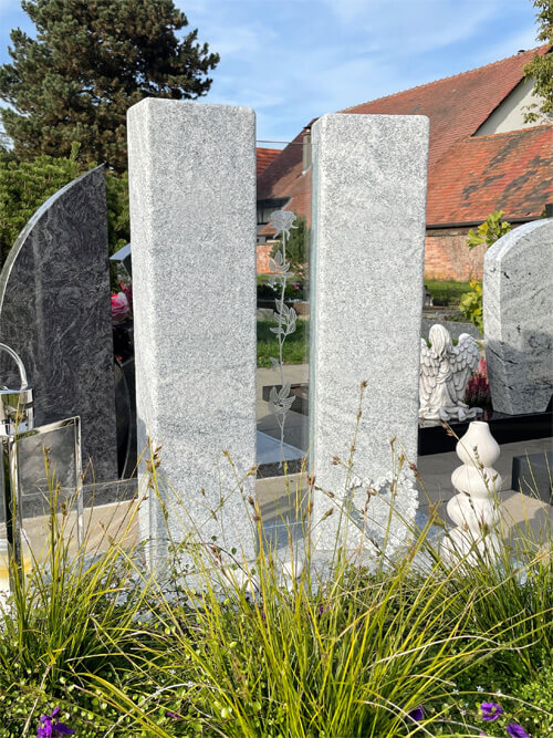 Glas für Grabmale — Beispiel 19