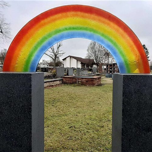 Glas für Grabmale — Beispiel 8