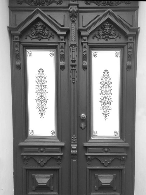 Haustüren mit Glaseinsatz — Beispiel 14