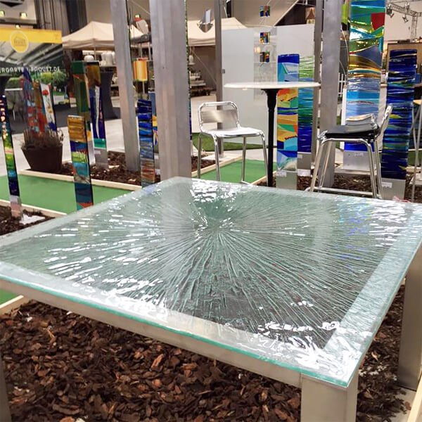 Glasdesign Tisch
