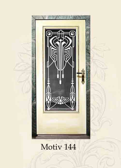 Glasmotiv art deco