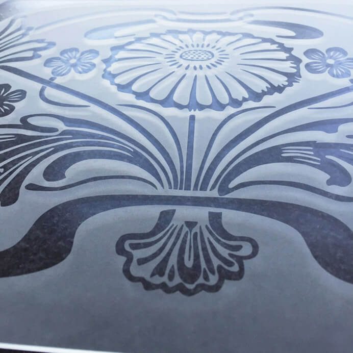 Jugendstil-Glasscheiben — Beispiel 3