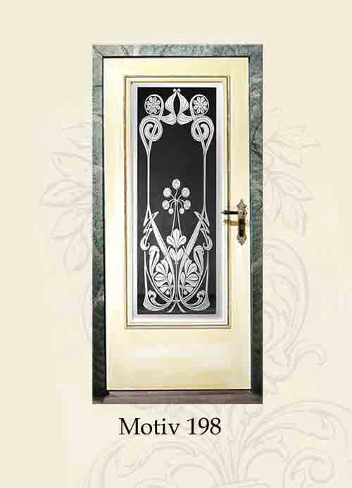 Jugendstil Glasmotive