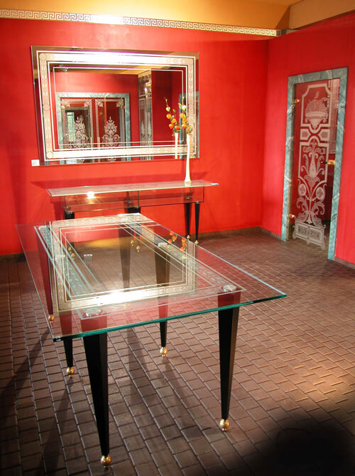 Showroom & Glasgalerie — Beispiel 3