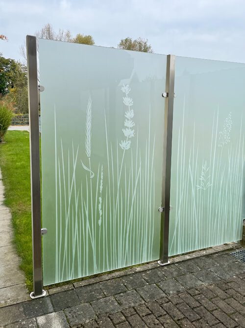 Trennwände aus Glas — Beispiel 20